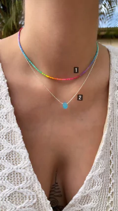 Choker / Gargantilha - Banhada à Ouro / Banhada à Prata ☼ - comprar online