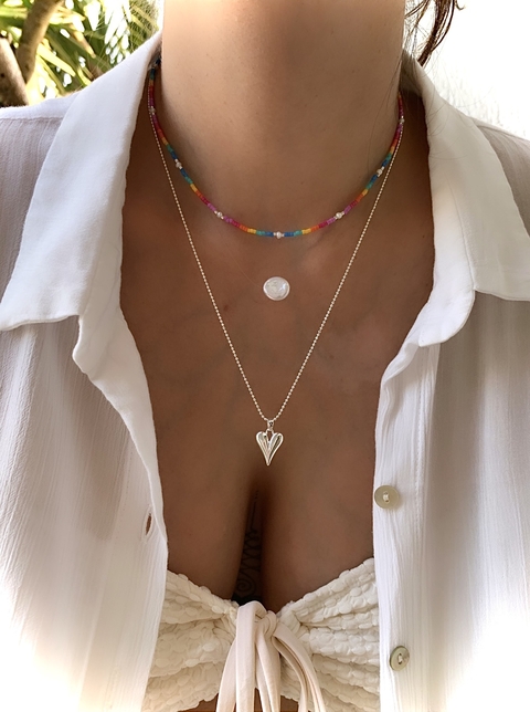 Choker / Gargantilha - Banhada à Ouro / Banhada à Prata ≋⎈