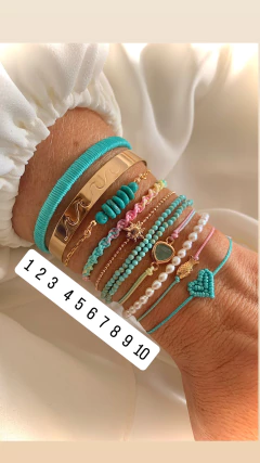 Pulseira / Bracelete - Banhada à Ouro / Banhada à Prata ≋⎈ na internet