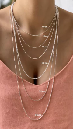 Corrente Veneziana - Prata 925 - comprar online