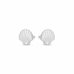 Brinco Concha c/ Borda De Corda 13mm - Banhado à Ouro/ Prata 925 ⚓︎ - comprar online