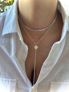Choker Cristais Candy Colors - Banhada à Ouro / Banhada à Prata ⚓︎ - comprar online