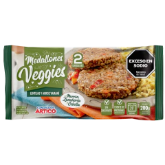 ARTICO - MEDALLÓN DE LENTEJAS Y ARROZ YAMANÍ 200GR - comprar online