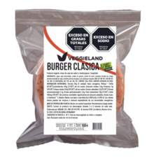 VEGGIELAND - HAMBURGUESA PLANT BASED VEGANA 160G