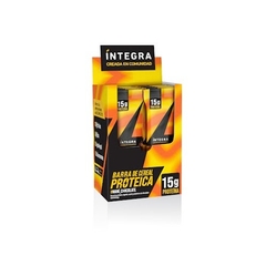 INTEGRA - CAJA BARRA DE CEREAL PROTEICA MANI Y CHOCOLATE X10