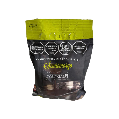 COBERTURA DE CHOCOLATE SEMIAMARGO - COLONIAL