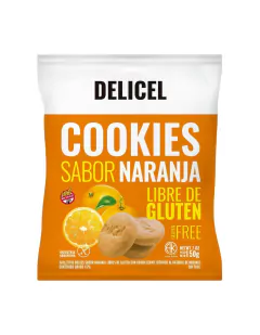 DELICEL - GALLETITAS DULCES SABOR NARANJA