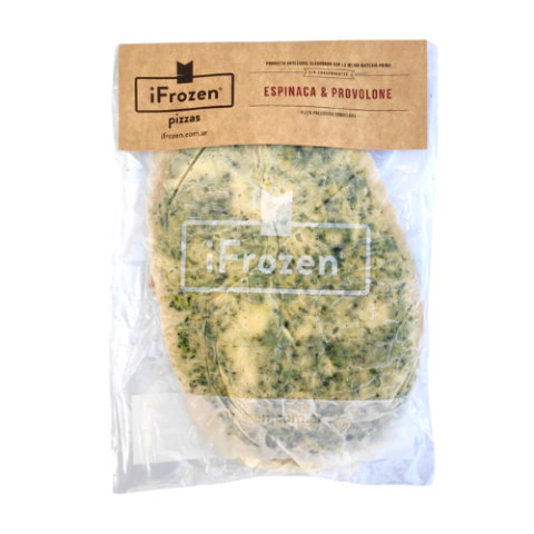 IFROZEN - PIZZA ESPINACA Y PROVOLONE