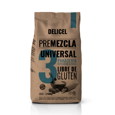 PREMEZCLA UNIVERSAL (500g) - DELICEL - comprar online