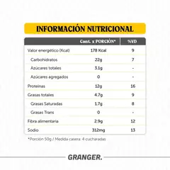 PANCAKES PROTEICOS SALADOS QUESO - GRANGER en internet