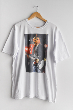 Remera Kurt Cobain (Blanca)