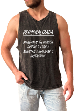 Musculosa Personalizada (SOLO FRENTE) - comprar online