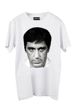 Remera Al Pacino Face (Nevada,Negra o Blanca) en internet