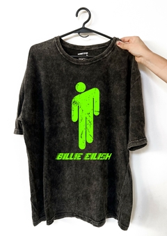 Remera Billie Eilish Logo (Nevada, Negra o Blanca)