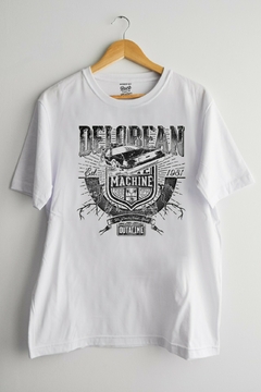 Remera Back to the Future Delorean (Nevada o Negra) - comprar online