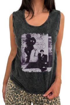Musculosa Charly Clics Mordernos - Corte largo