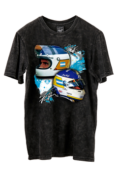 Remera Colapinto y Reutemann Casco (Nevada o Negra)