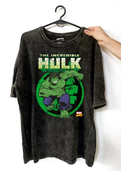 Remera The increible Hulk (Nevada o Negra)
