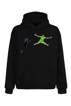 Buzo Hoodie Dibu Matinez Atajada (Negro) - comprar online