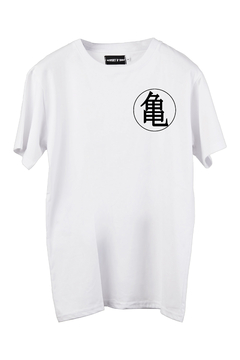 Imagen de Remera Dragon Ball Z Logo Kame FRENTE y ESPALDA (Nevada, Negra o Blanca)