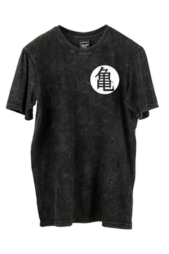 Remera Dragon Ball Z Logo Kame FRENTE y ESPALDA (Nevada, Negra o Blanca) - Whisky N' Dust
