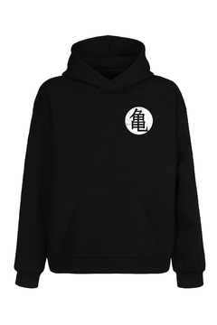 Buzo Dragon Ball Z Logo Kame (Frente y Espalda) (Negro) en internet