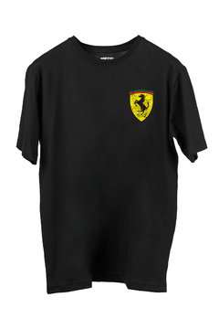 Remera Ferrari F1 Team FRENTE y ESPALDA (Nevada o Negra) - Whisky N' Dust