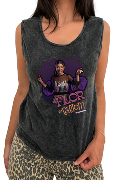 Musculosa Flor Bertotti - Corte largo - comprar online