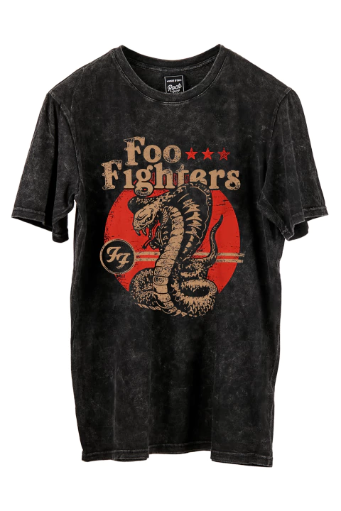 Remera Foo Fighters Snake (Nevada o Negra) - comprar online