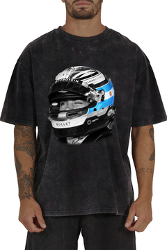 Remera Franco Colapinto Casco (Oversize Nevada)