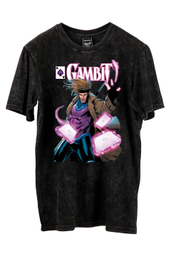 Remera X - MEN - Gambit (Nevada o Negra)