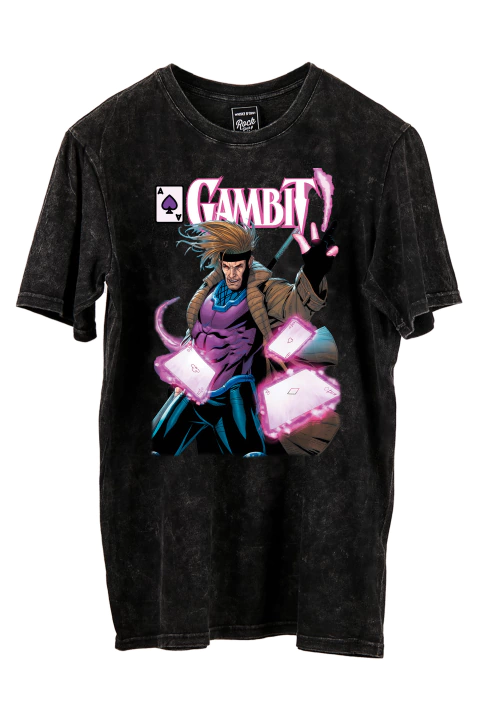 Remera X - MEN - Gambit (Nevada o Negra)