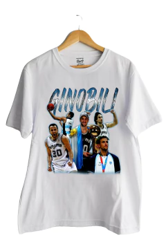 Remera Ginobili (Nevada,Negra o Blanca) - comprar online