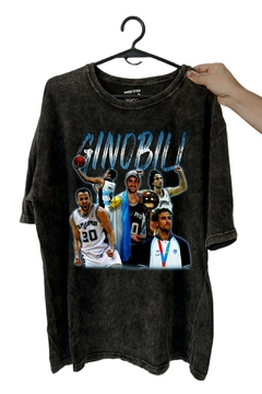 Remera Ginobili (Nevada,Negra o Blanca)