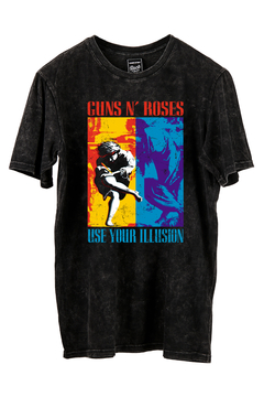Remera Guns n Roses - Use Your Illusion (Nevada o Negra)