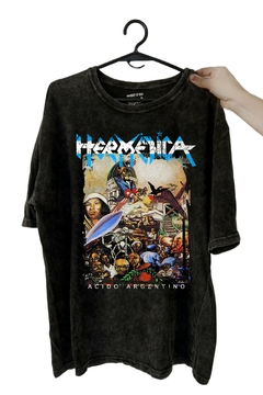 Remera Hermetica - Acido Argentino (Nevada, Negra o Blanca)