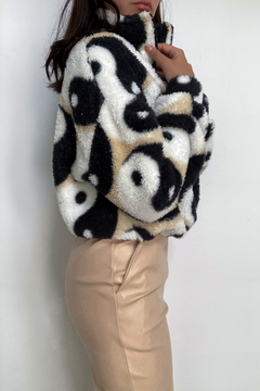 Buzo Ying Yang (corderito) - comprar online