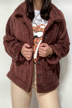 Campera corderito (Brown)