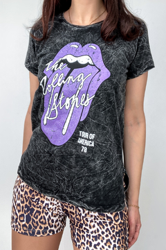 Remera Lengua Lila (Nevada)
