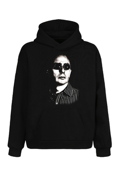 Buzo Hoodie - Indio Solari Face 1 (Negro) - comprar online