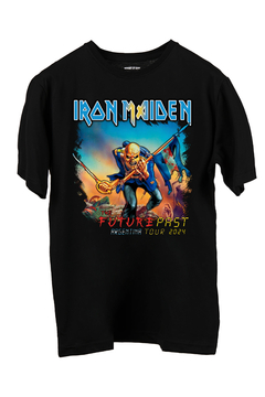 Remera Iron Maiden - Argentina Tour (Nevada, Negra o Blanca) - comprar online