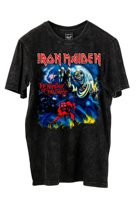 OUTLET - Remera Iron Maiden - The Number Of The Beast (Nevada) - comprar online