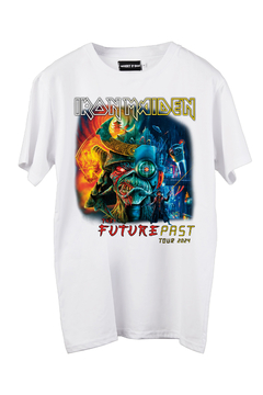 Remera Iron Maiden - The Future Past Tour 2024 (Nevada, Negra o Blanco) en internet