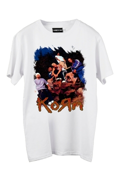 Remera Korn Banda (Nevada,Negra o Blanca) en internet