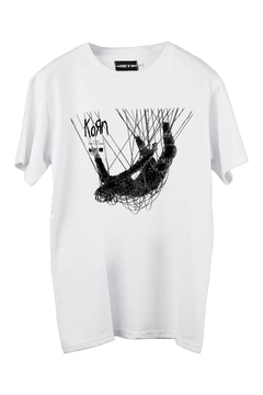 Remera Korn The Nothing (Blanca)
