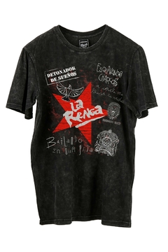 OUTLET - Remera La Renga LOGOS (Nevada)