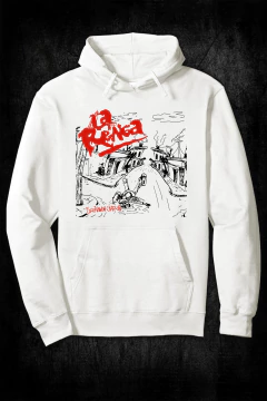 Buzo Hoodie - La Renga Esquivando Charcos (Off White) - comprar online