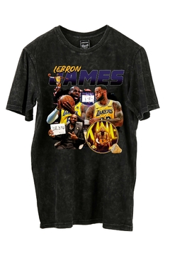 Remera LeBron James (Nevada o Negra)