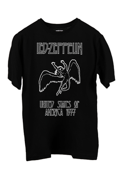 OUTLET - Remera Led Zeppelin (Negra)