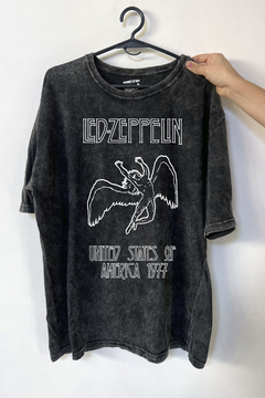 Remera Led Zeppelin (Nevada o Negro)